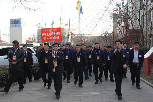 省市县有关领导和300多家企业代表观摩云顶国际官网集团