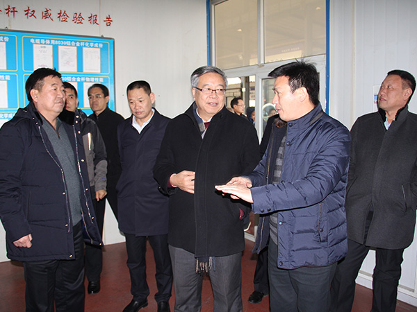 2018年1月11日，邢台市人大常委会副主任周世伟带领省、市人大代表集中视察第五组到云顶国际·(中国)唯一官方网站
进行视察