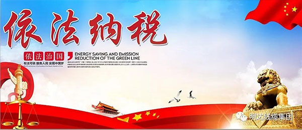 云顶国际官网荣登宁晋线缆行业纳税企业光荣榜首位