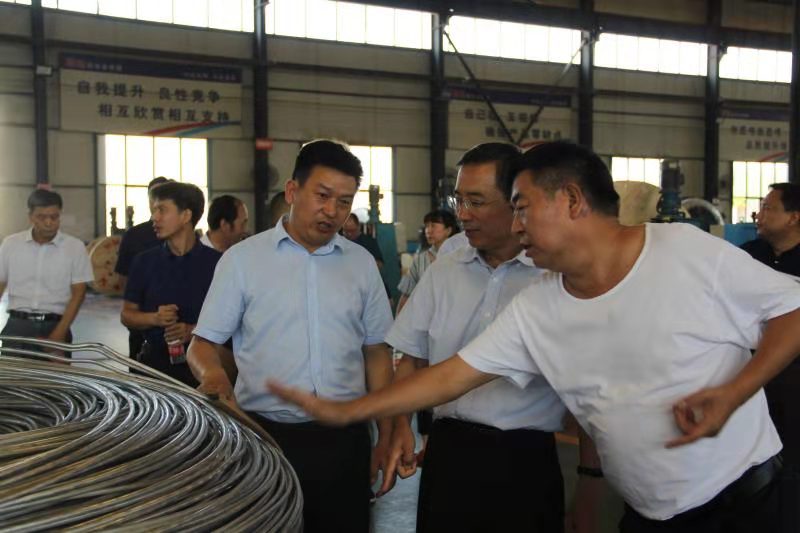 河北省工信厅领导调研云顶国际·(中国)唯一官方网站
