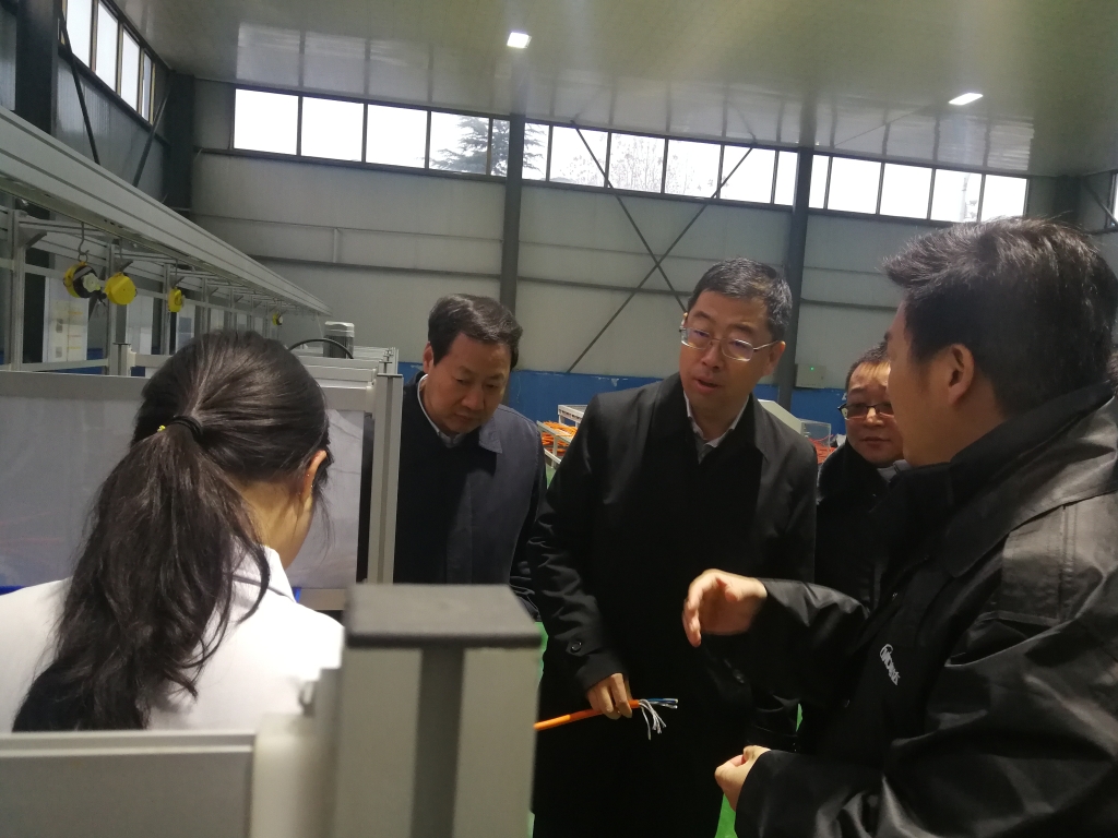 2019年12月23日，河北省副省长葛海蛟到云顶国际·(中国)唯一官方网站
调研