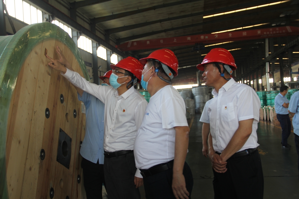 县委书记王涛到云顶国际官网调研