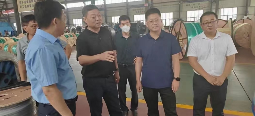 宁晋县领导李军华到云顶国际官网调研